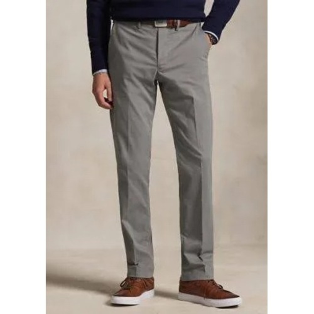 Lauren Ralph Lauren Mens Gray Flat Front Dress‎ Pants Suit Slacks P42W X 30L